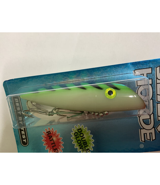 SILVER HORDE 5 W/RATTLE GLOW/GREEN/BLACK LADDER