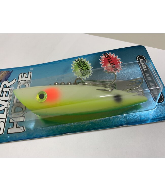 SILVER HORDE FISHING SUPPLIES SILVER HORDE 5 W/RATTLE GLOW "YELLOW TAIL”