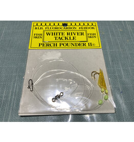 WHITE RIVER TACKLE Perch Pounder II - Gold & Chartreuse Head #6 Hook