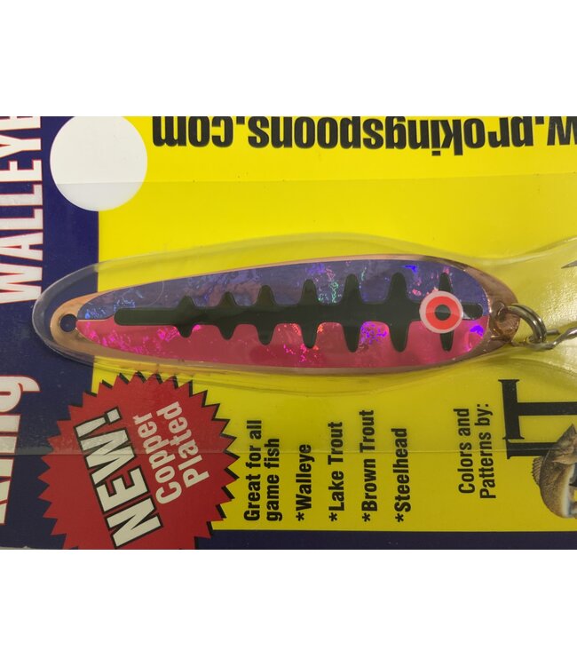 KMDA, INC. PRO KING WALLEYE PURPLE DEMON  (PKW-7004) COPPER PLATED