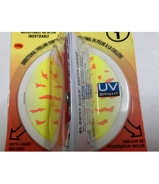 Luhr-Jensen LUHR-JENSEN 1 DIPSY DIVER PINK FIRE UV