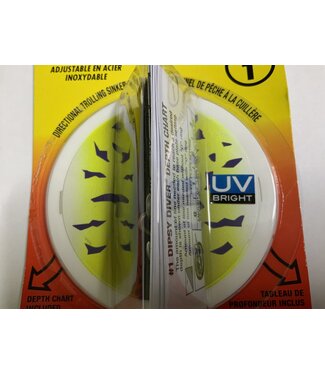 Luhr-Jensen LUHR-JENSEN 1 DIPSY DIVER PURPLE FIRE UV