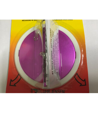 Luhr-Jensen LUHR-JENSEN SZ-1 DIPSY DIVER METALLIC PINK/WHITE RING