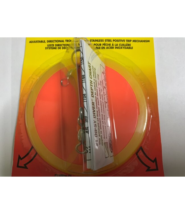 LUHR-JENSEN SZ-1 DIPSY DIVER  FIRE