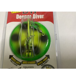 DREAMWEAVER LURE COMPANY Dreamweaver Deeper Diver 82 SZ MED FROGGY GLOW