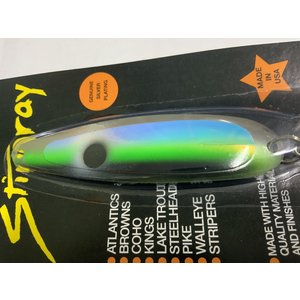 Gibbs-Delta Tackle (NS396)  MICHIGAN STINGER - STINGRAY - SILVER SMOOTH - UV GATOR 4.25