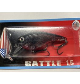 Bay Rat Lures BAY RAT LURES BATTLE 1.5 BMD CLEAR SHAD