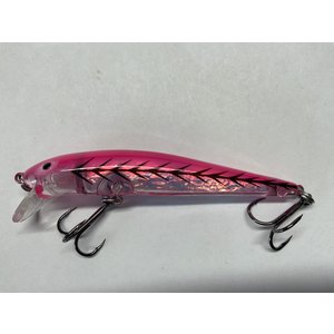 Bay Rat Lures BAY RAT LURES 3-1/2" 1/4 OZ PINK FLASH TIGER  SS