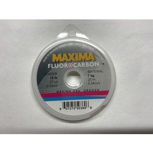 Maxima USA, Inc. Maxima Fluorocarbon Leader Material 27 YD