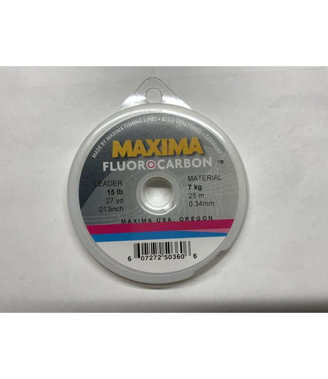 Maxima USA, Inc. Maxima Fluorocarbon Leader Material 27 YD