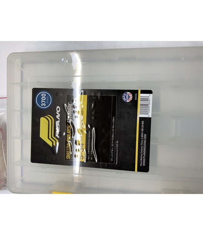 PLANO MOLDING CO. PLANO STOWAWAY TACKLE BOX 5 TO 34 COMP. 13 3/4'X9 1/8'X1 3/8