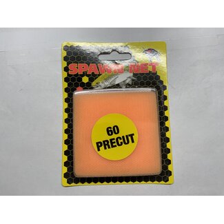 Redwing Tackle REDWING PRECUT SPAWN NET 3" SQUARE PEACH