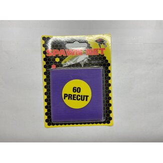 Redwing Tackle REDWING PRECUT SPAWN NET 4" SQUARE PURPLE