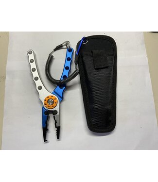 All Seasons Sports ALUMINUM FISHING PLIER  BLUE/SILVER