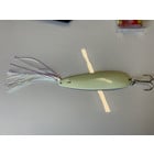 DEATH WISH LURES SKIRT CHASER -3. GREEN GLOW - NICKEL