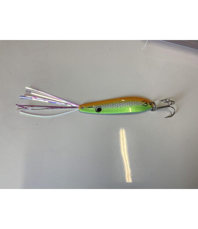DEATH WISH LURES Skirt chaser 1 GREEN TANGERINE/NICKEL