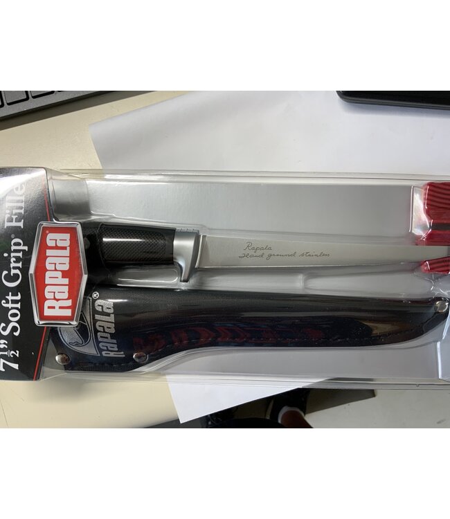 RAPALA 7" FILLET KNIFE SOFT GRIP