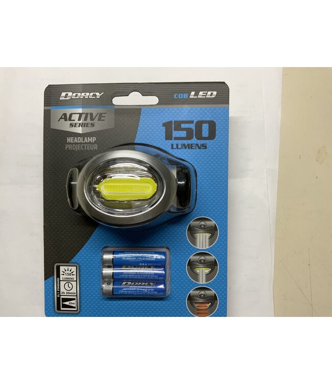 DORCY 3AAA 10 LED HEADLIGHT W/PIVOTING HEAD