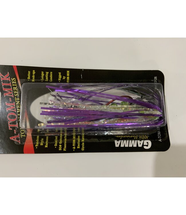 A-TOM-MIK MFG. T-055 A-TOM-MIK TOURNAMENT SERIES TROLLING FLY PURPLE PASSION