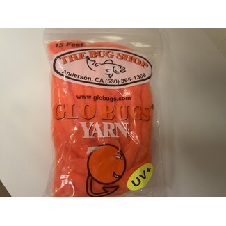 THE BUG SHOP GLO BUG YARN 15'/PKG  ALASKAN ROE - YAR