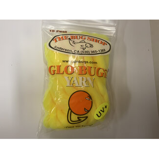 THE BUG SHOP GLO BUG YARN 15FT/PKG NIAGARA GOLD - YNG