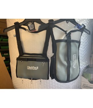 VEST PACK FISHING VEST AND WATER BLADDER GRAY