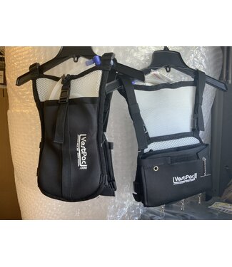 VEST PACK FISHING VEST AND WATER BLADDER BLACK