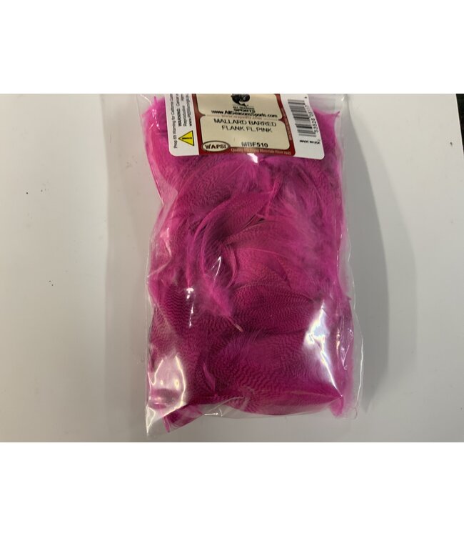 Wapsi (MBF510) MALLARD BARRED FLANK FL PINK
