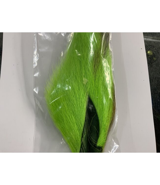 Wapsi (BTL509) BUCKTAIL LARGE, FL CHARTREUSE