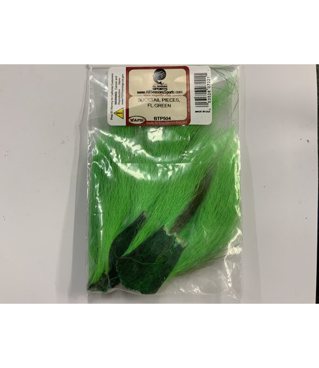 Wapsi (BTP504) BUCKTAIL PIECES, FL GREEN