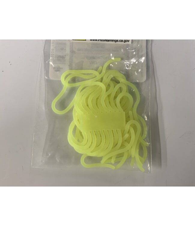 Wapsi SILI WORMS, FL. YELLOW SWR502