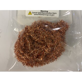 Solid Tinsel Chenille Copper #STPC67