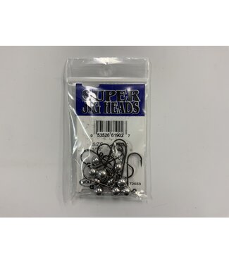 Wapsi (JHS016) SUPER JIG HEADS, 1/16 PLAIN