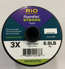 Rio Fluoroflex starkes Fluorocarbon Tippet 27,7 m
