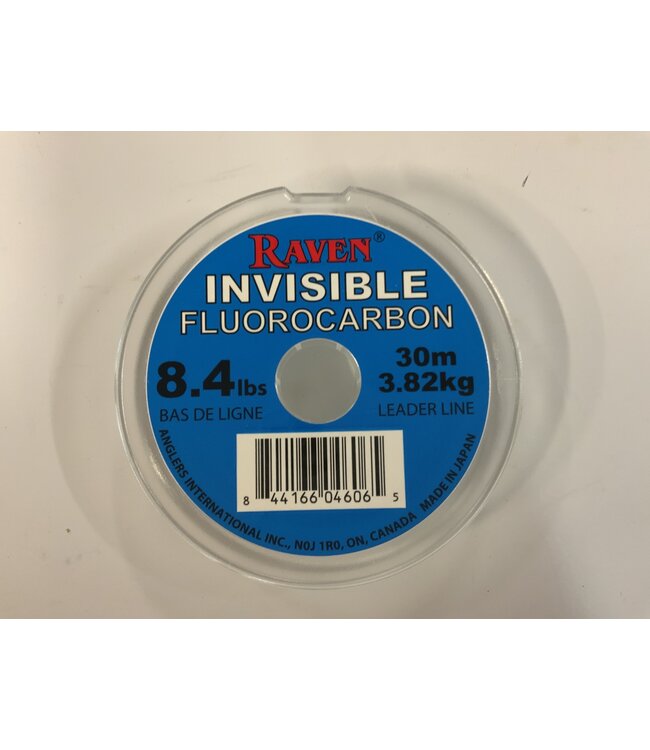 Raven Raven Invisible Fluorocarbon Leader  30 M