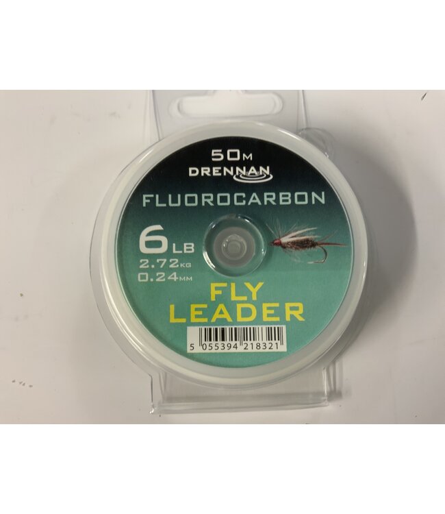 Drennan DRENNAN FLUOROCARBON FLY LEADER 50 M