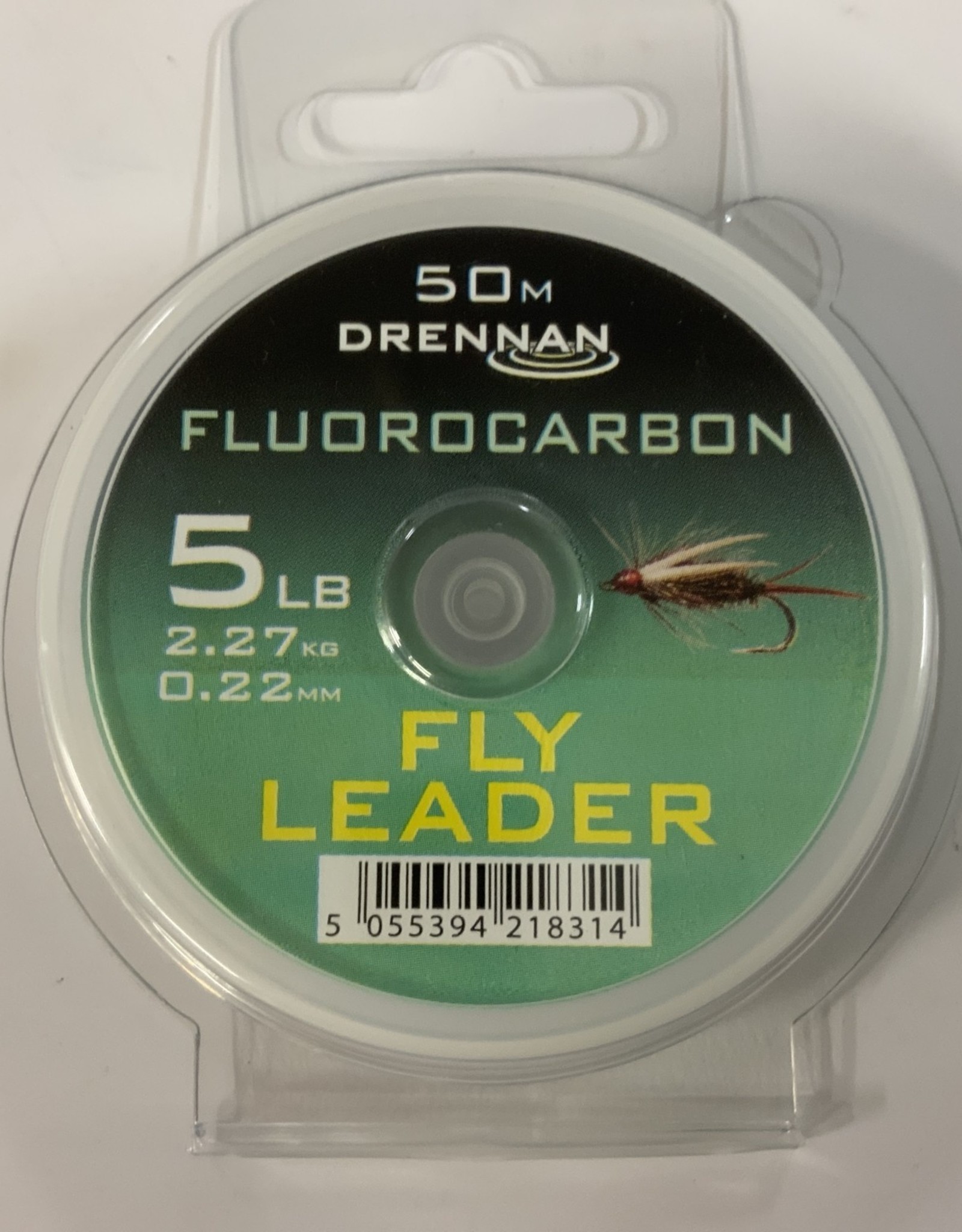 Drennan Fluorocarbon Trout Fly Leader Fishing Line 