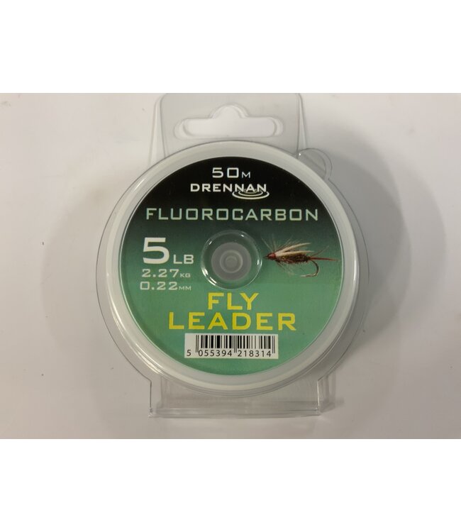 Drennan DRENNAN FLUOROCARBON FLY LEADER 50 M
