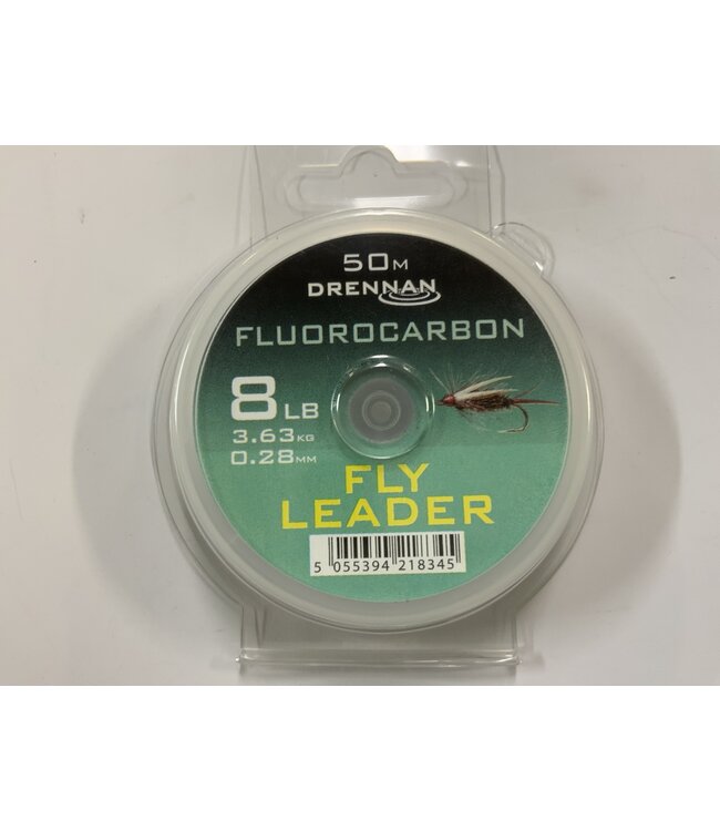 Drennan DRENNAN FLUOROCARBON FLY LEADER 50 M