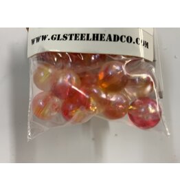 Great Lakes Steelhead Co Great Lakes Steelhead co. Trick Em' Beads Pearled Series 10mm Cinnamon Swirl