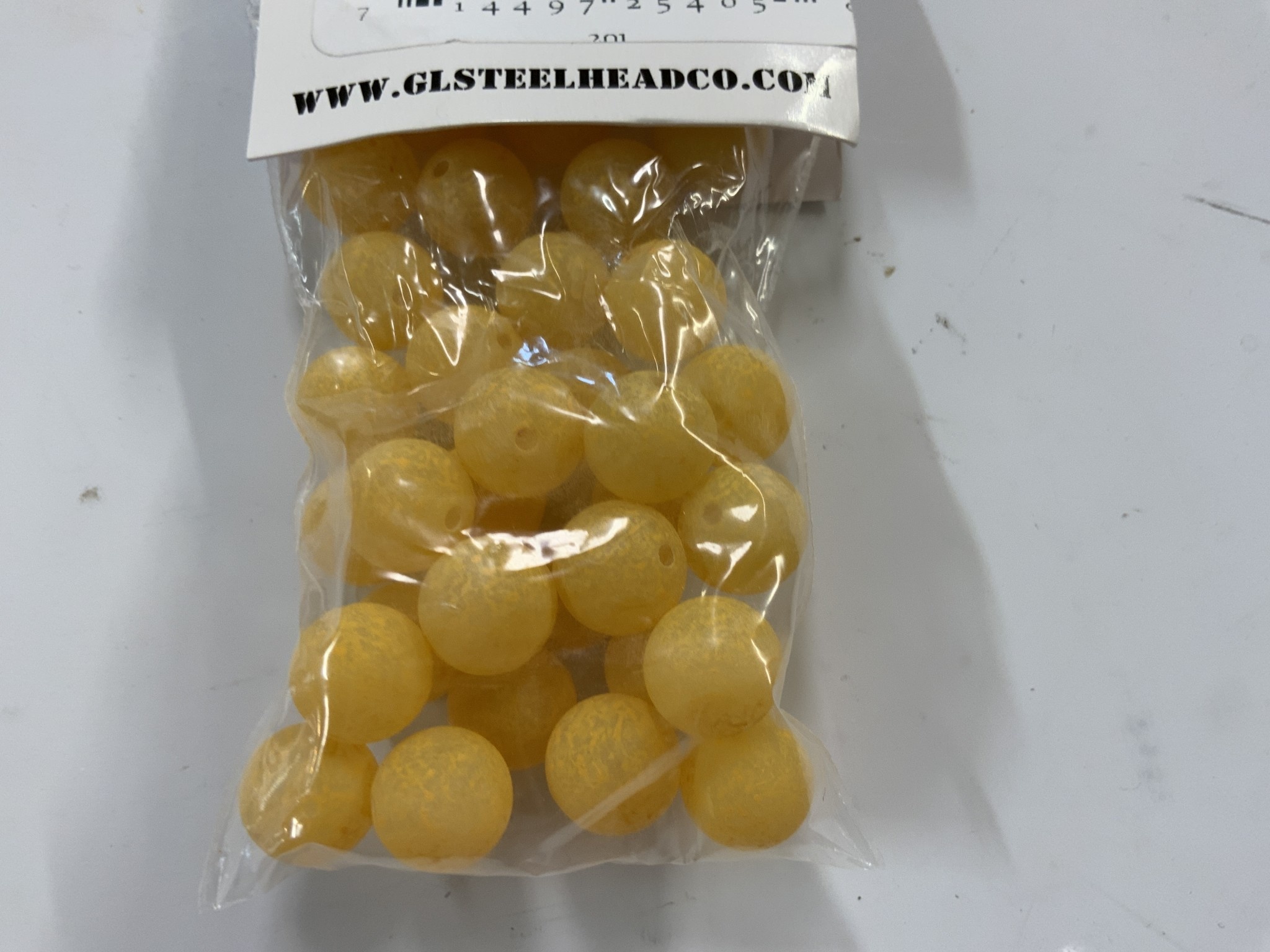 Great Lakes Steelhead co. Trick Em' Beads 10mm Egg-zacktly