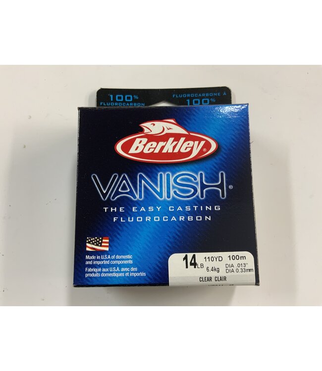 PURE FISHING Berkley Vanish Fluorocarbon  110 YD