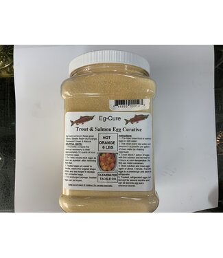 CLEARWATER EGG CURE 6LB CONT. HOT ORANGE