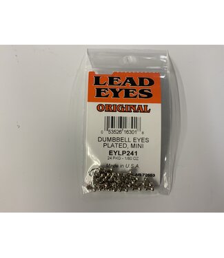 Wapsi DUMBBELL EYES PLATED MINI 24/PKG. (EYLP241)