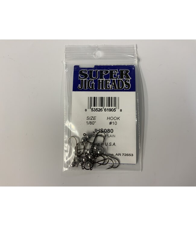 Wapsi SUPER JIG HEADS, 1/80 PLAIN