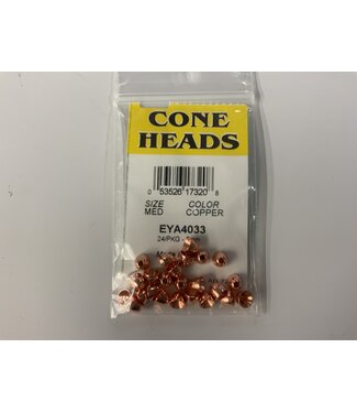 Wapsi CONE HEADS 5mm MEDIUM COPPER (EYA4033)