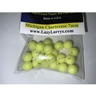 Lazy Larry's 7MM LAZY LARRY'S BEADS MICHIGAN CHARTREUSE