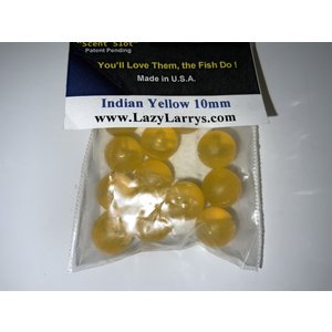 Lazy Larry's 10MM LAZY LARRY'S BEADS INDIAN YELLOW