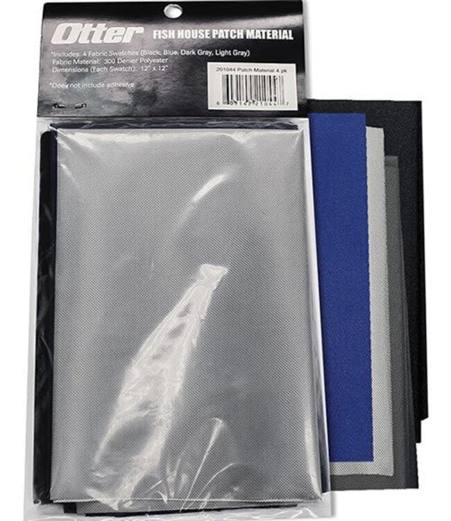 Otter Otter 200052 Fish House Patch Material- Clear w/ Adhesive