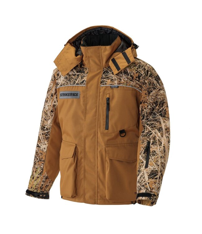 Striker Ice Striker Ice Trekker Jacket Brown Camo L